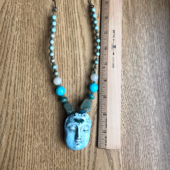 Buddha Head Pendant and Necklace - Picture 12 of 12